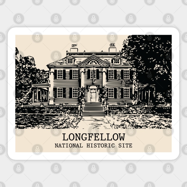 Longfellow National Historic Site Magnet by Lakeric